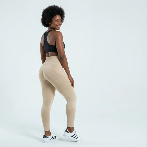 Leggings 3D · Beige
