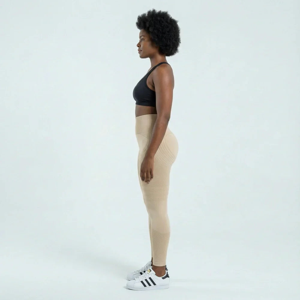 Leggings 3D · Beige