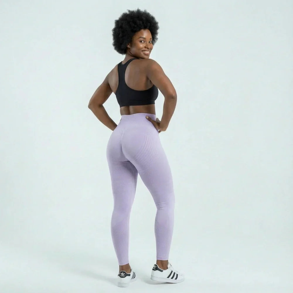 Leggings 3D · Morado claro