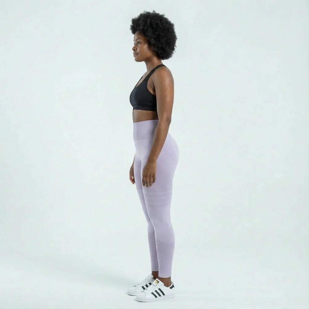 Leggings 3D · Morado claro