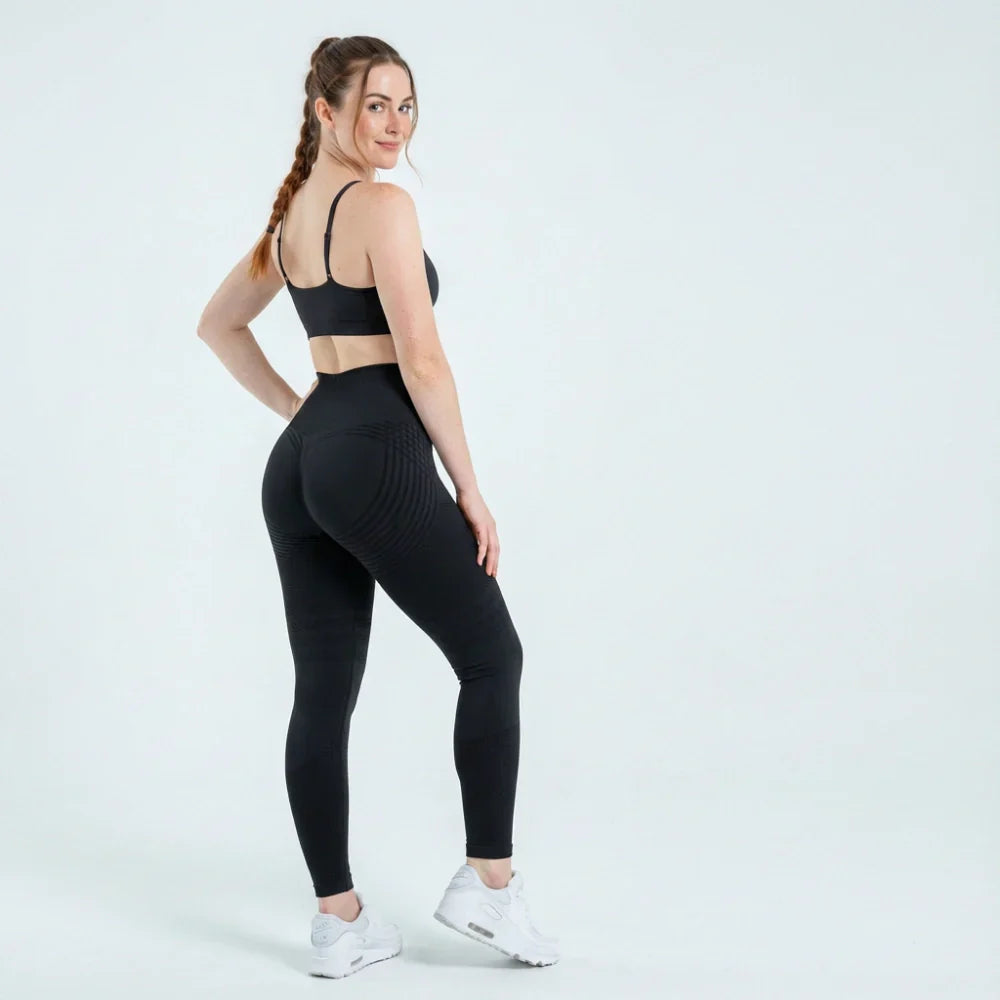 Leggings 3D · Negro clásico