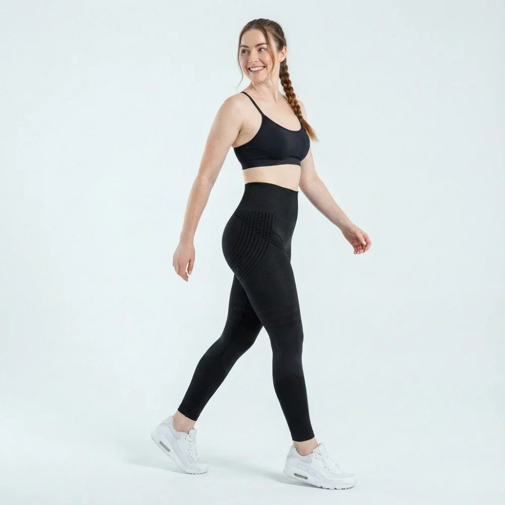 Leggings 3D · Negro clásico