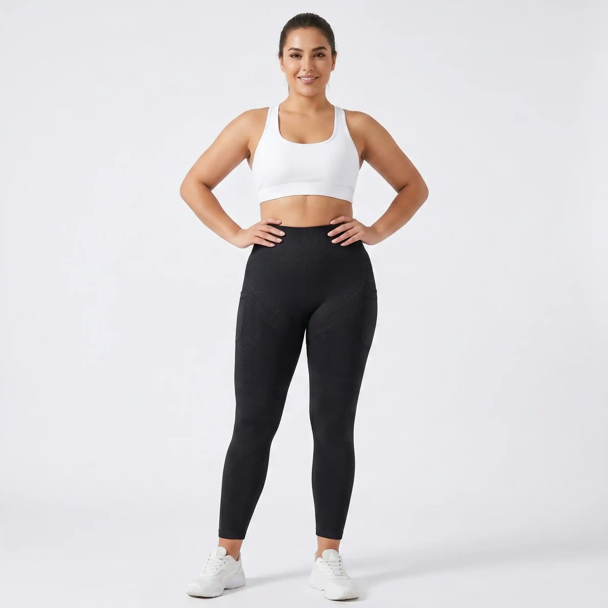 Leggings 3D · Negro clásico