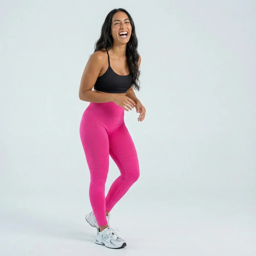 Leggings 3D · Rosa intenso