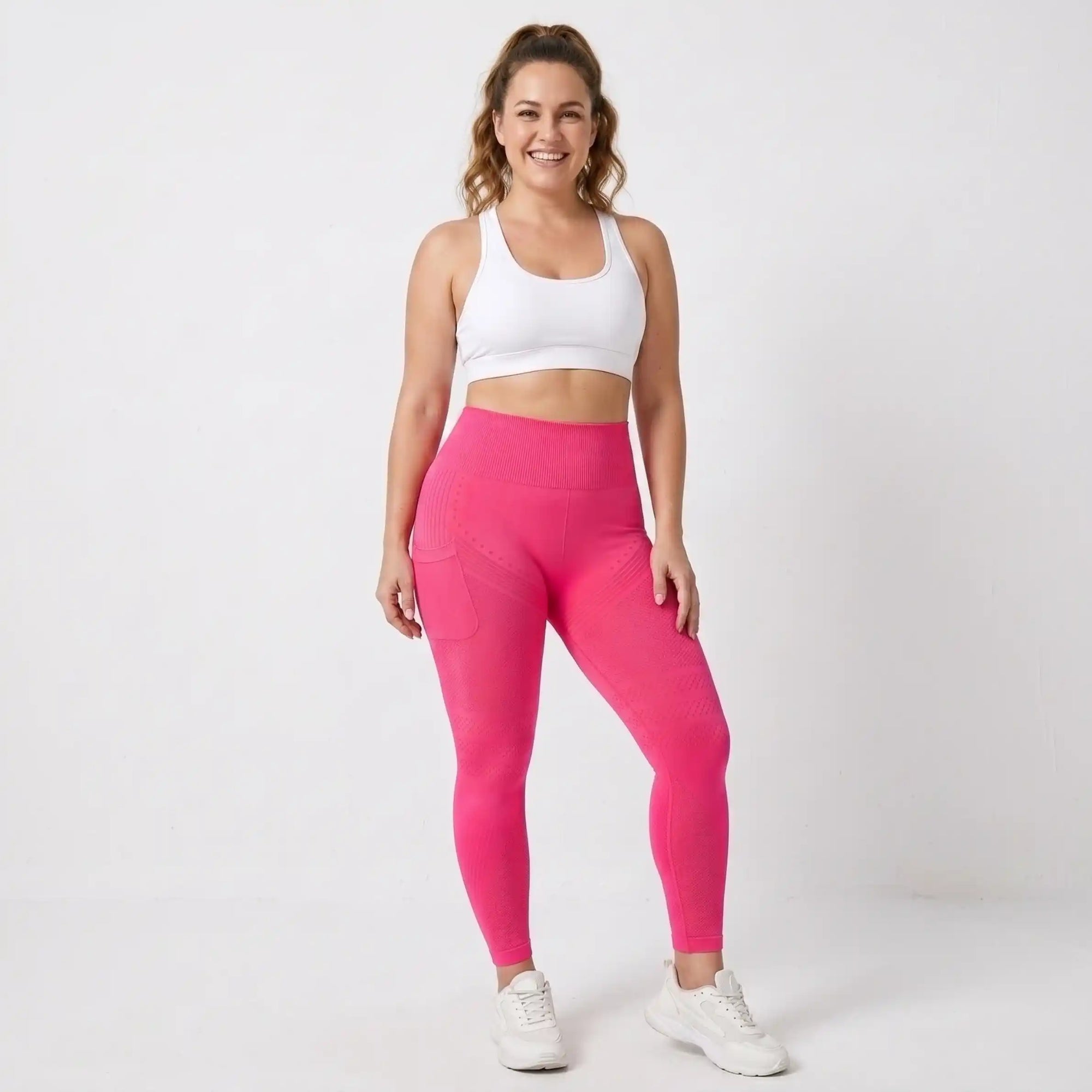 Leggings 3D · Rosa intenso