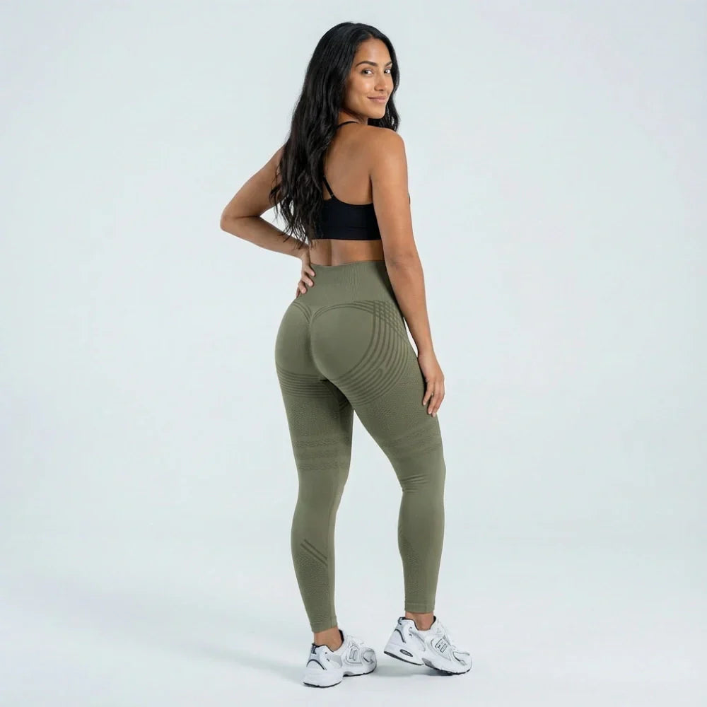 Leggings 3D · Verde militar