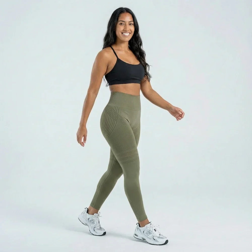 Leggings 3D · Verde militar