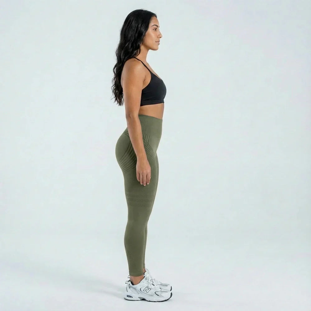 Leggings 3D · Verde militar