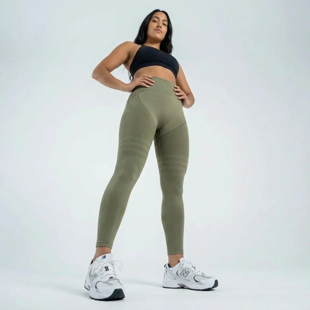 Leggings 3D · Verde militar