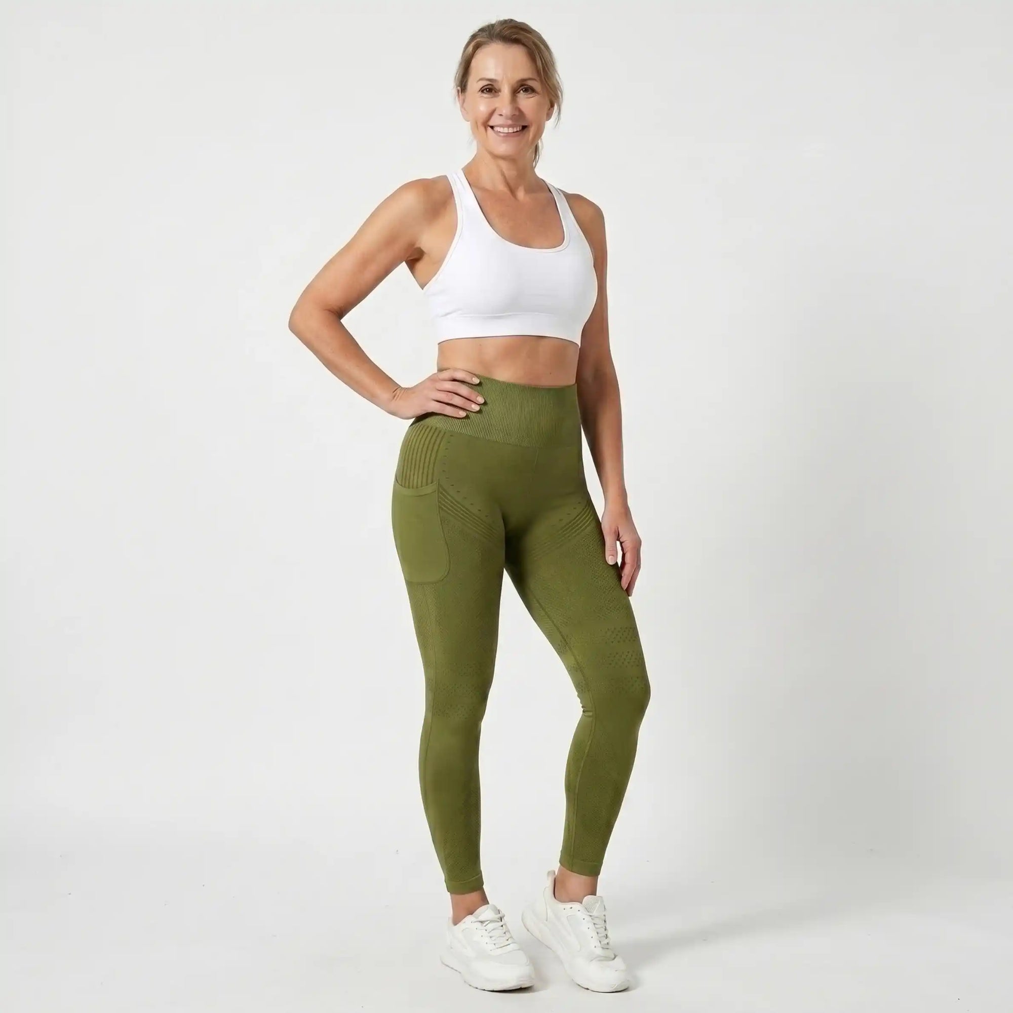 Leggings 3D · Verde militar