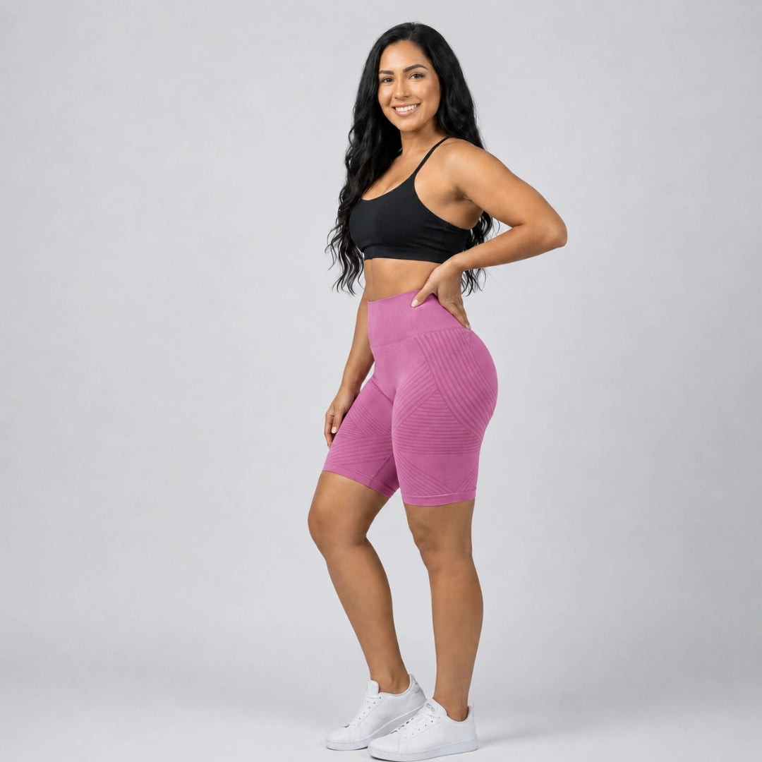 Mallas cortas 3D · Rosa intenso