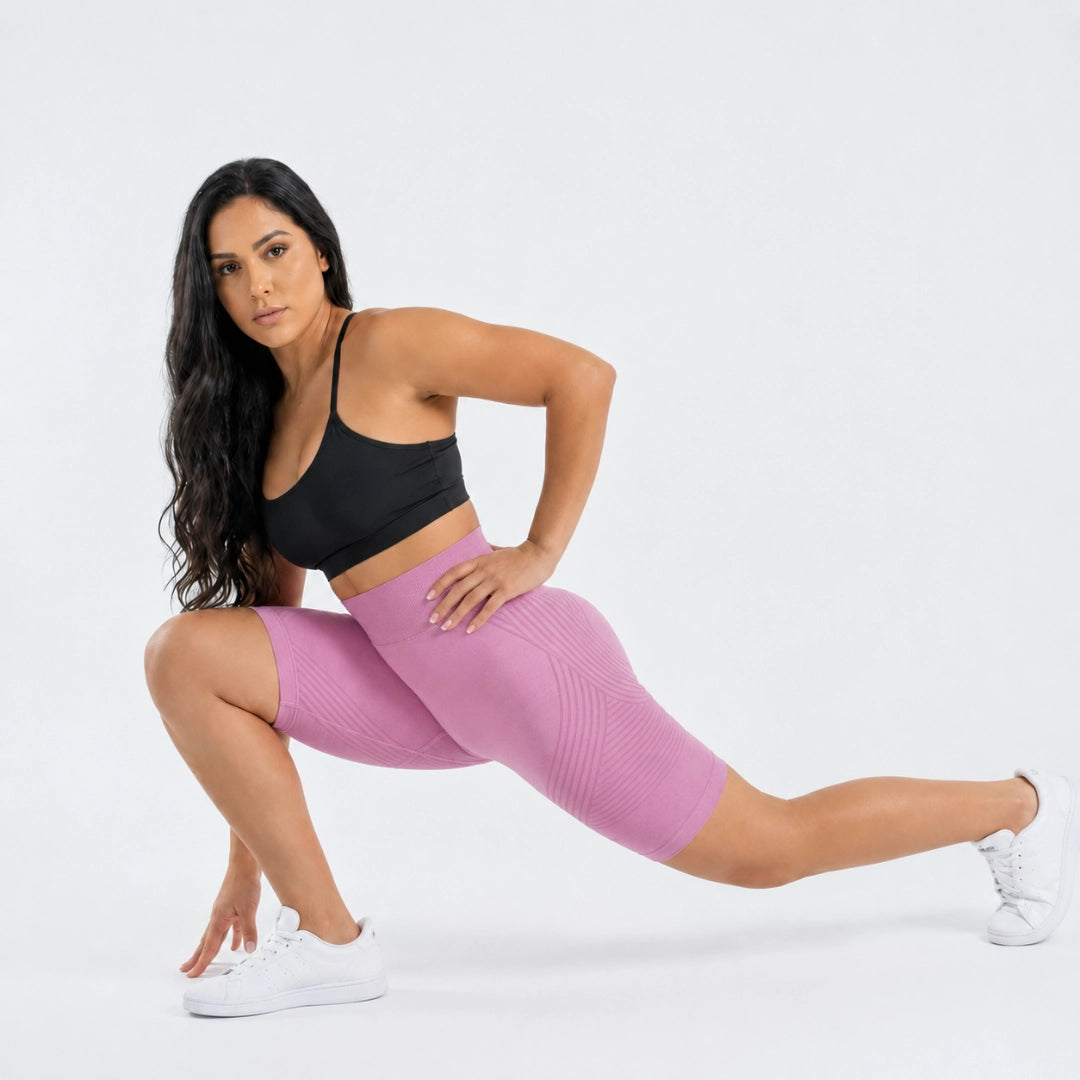 Mallas cortas 3D · Rosa intenso