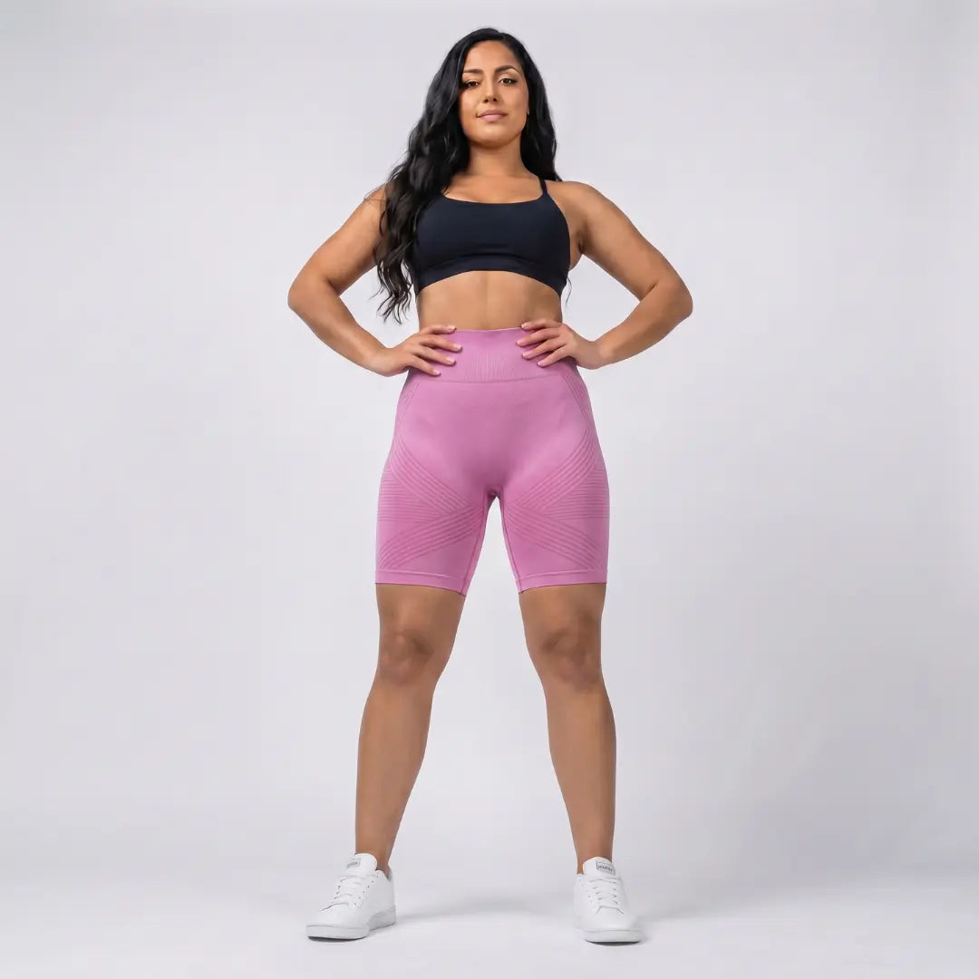 Mallas cortas 3D · Rosa intenso